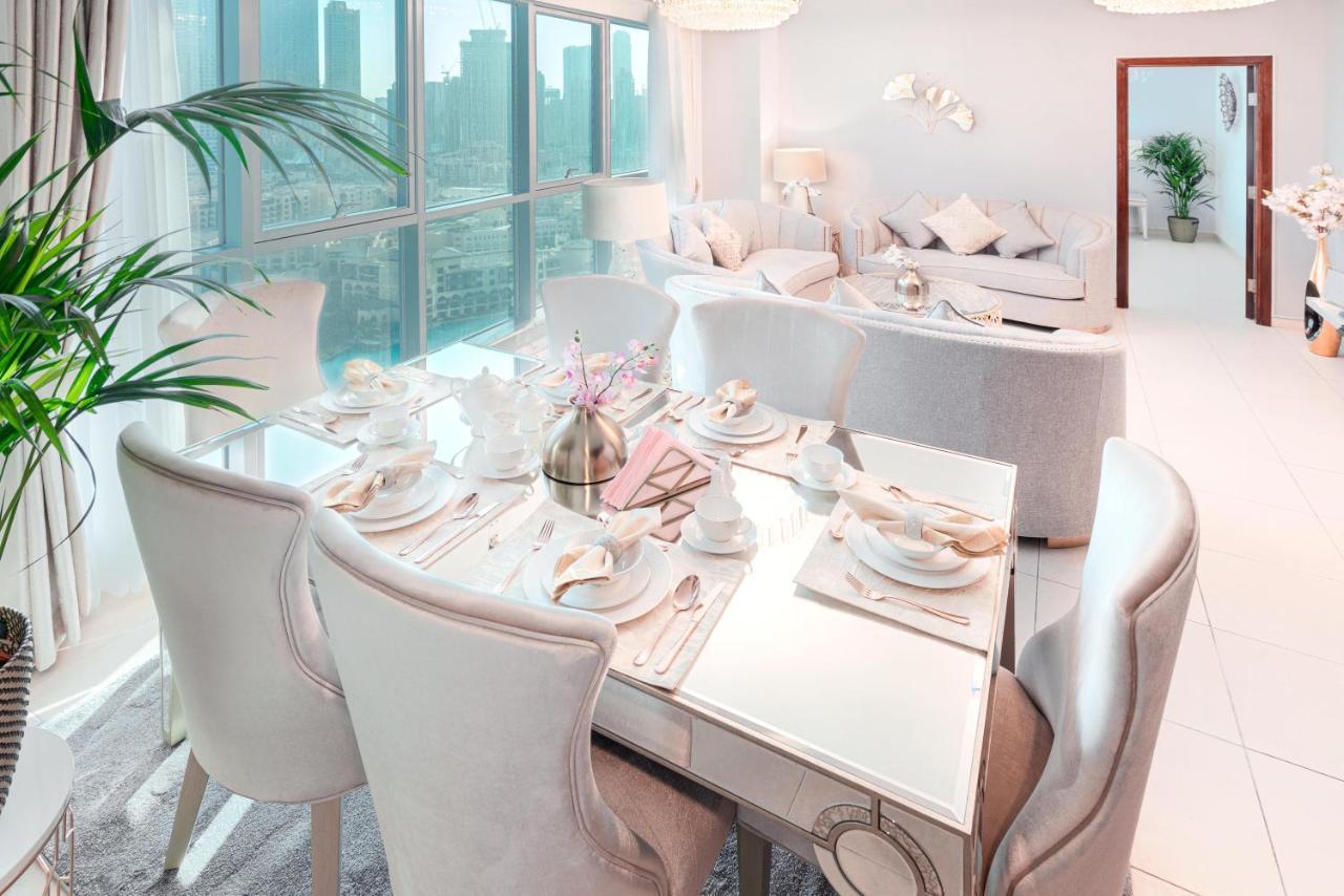 Elite Royal Apartment - Full Burj Khalifa & Fountain View - Ambassador Dubai Ngoại thất bức ảnh